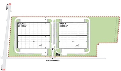 Waimea Logistic Park Teresin - layout