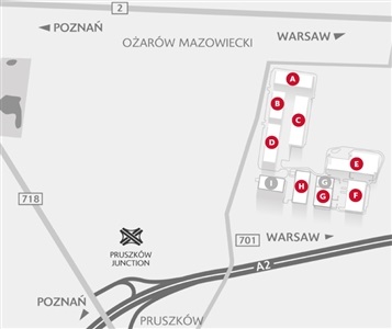 Segro Business Park Warsaw Ożarów - layout
