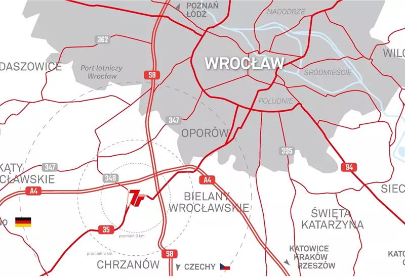 SEGRO Centre Wrocław, Małuszów - Dolnośląskie, wrocławski, Kobierzyce, Biskupice Podgórne